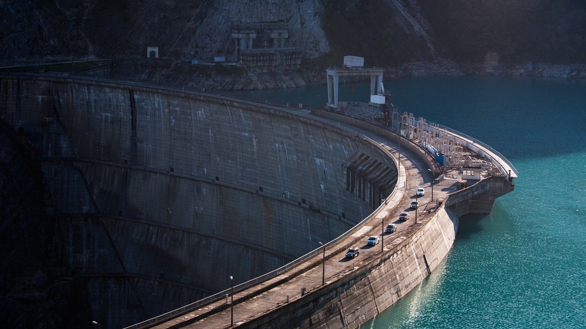 1920x1080 Inguri Hydropower Station, 1300 MW, Western Georgia / Good Wallpaper .com