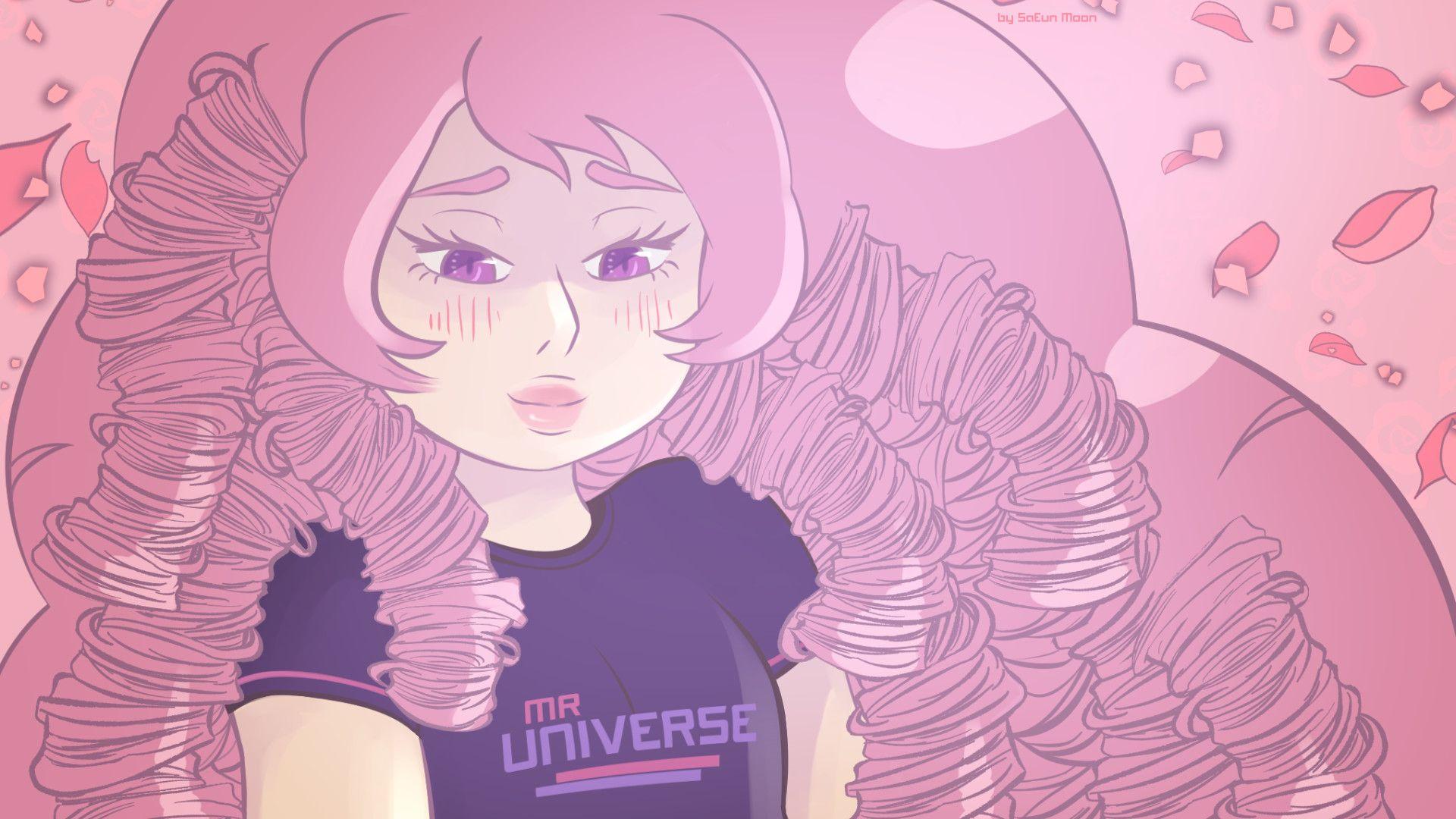 1920x1080 Rose Quartz Steven Universe Wallpaper
