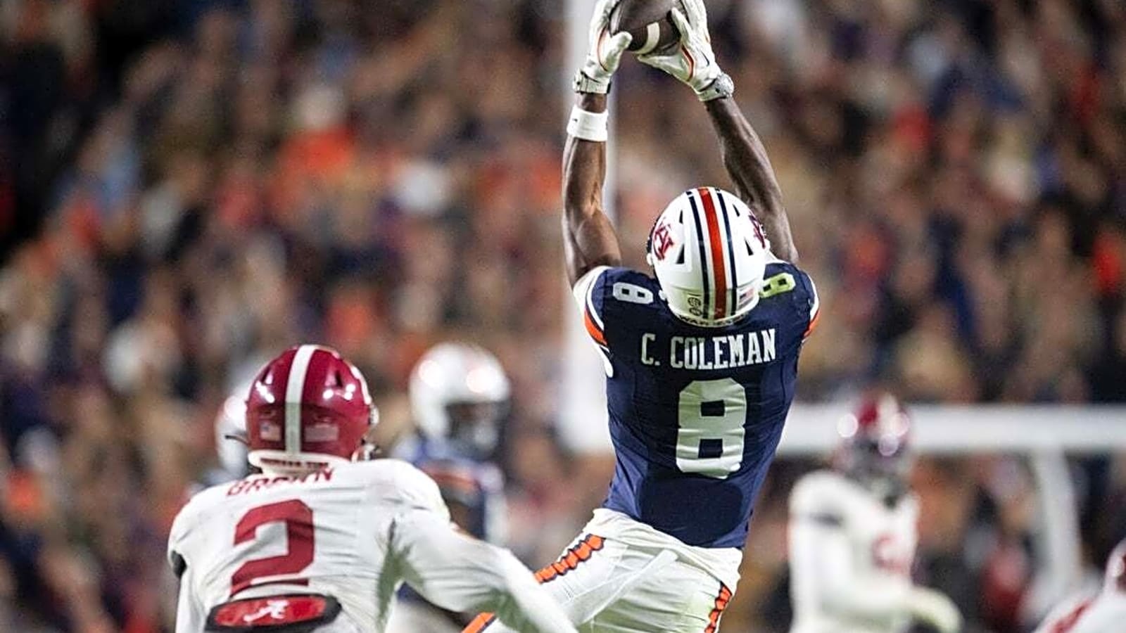 1600x900 No. 1 transfer WR Cam Coleman heading to Texas