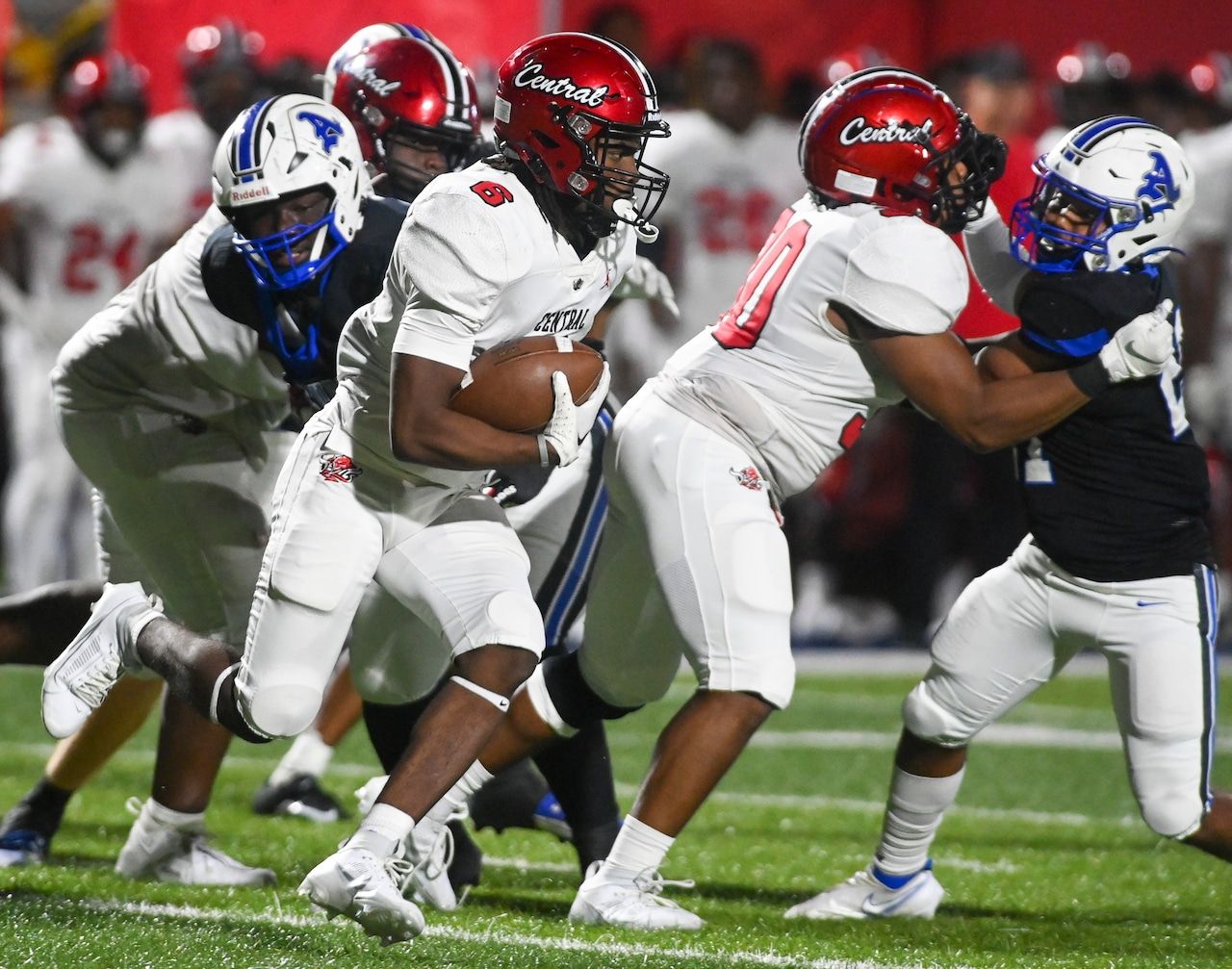 1280x1007 Texas A&M Commit Cam Coleman Stars As No. 1 Central Phenix City Downs No. 3 Auburn
