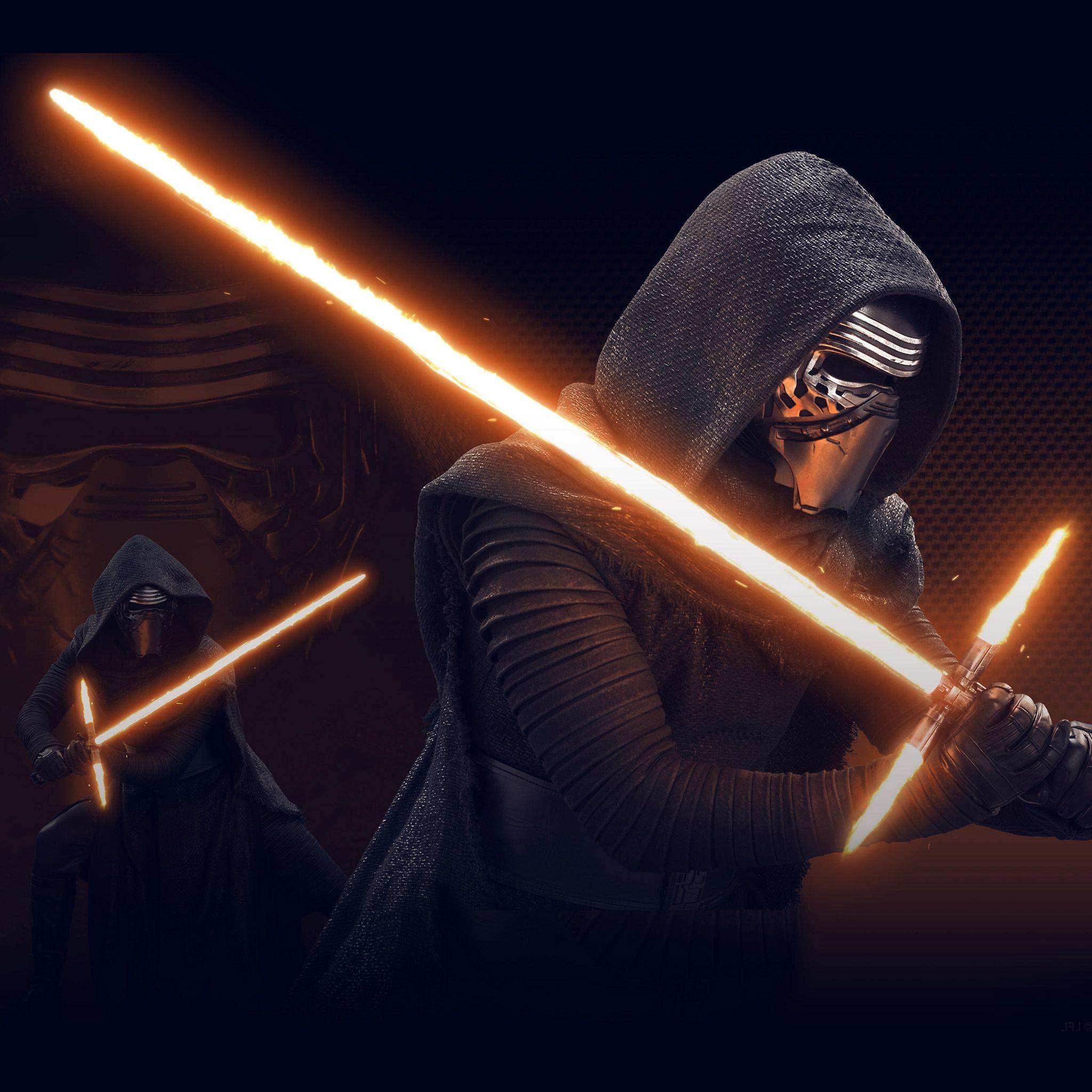 2048x2048 Kylo Ren Lightsaber Wallpaper .