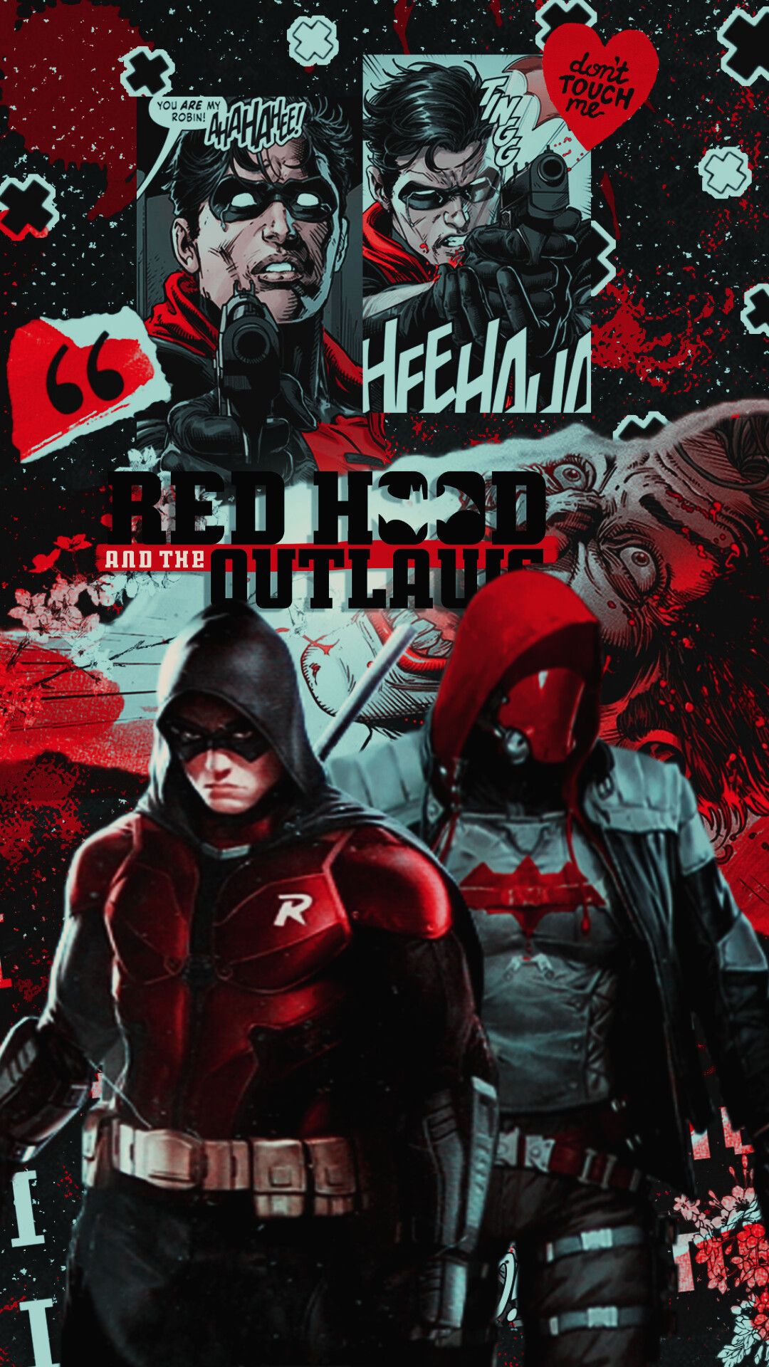 1080x1920 Red Hood Phone Wallpaper