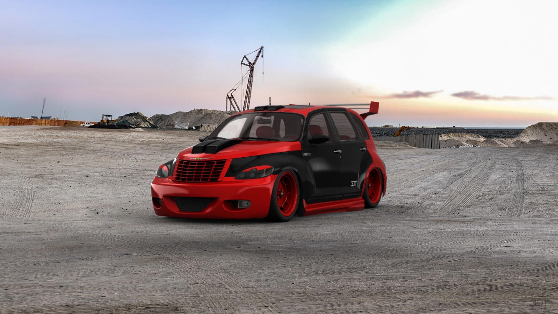 1920x1080 Red Axle's 2005 Chrysler PT Cruiser GT custom buildDTuning