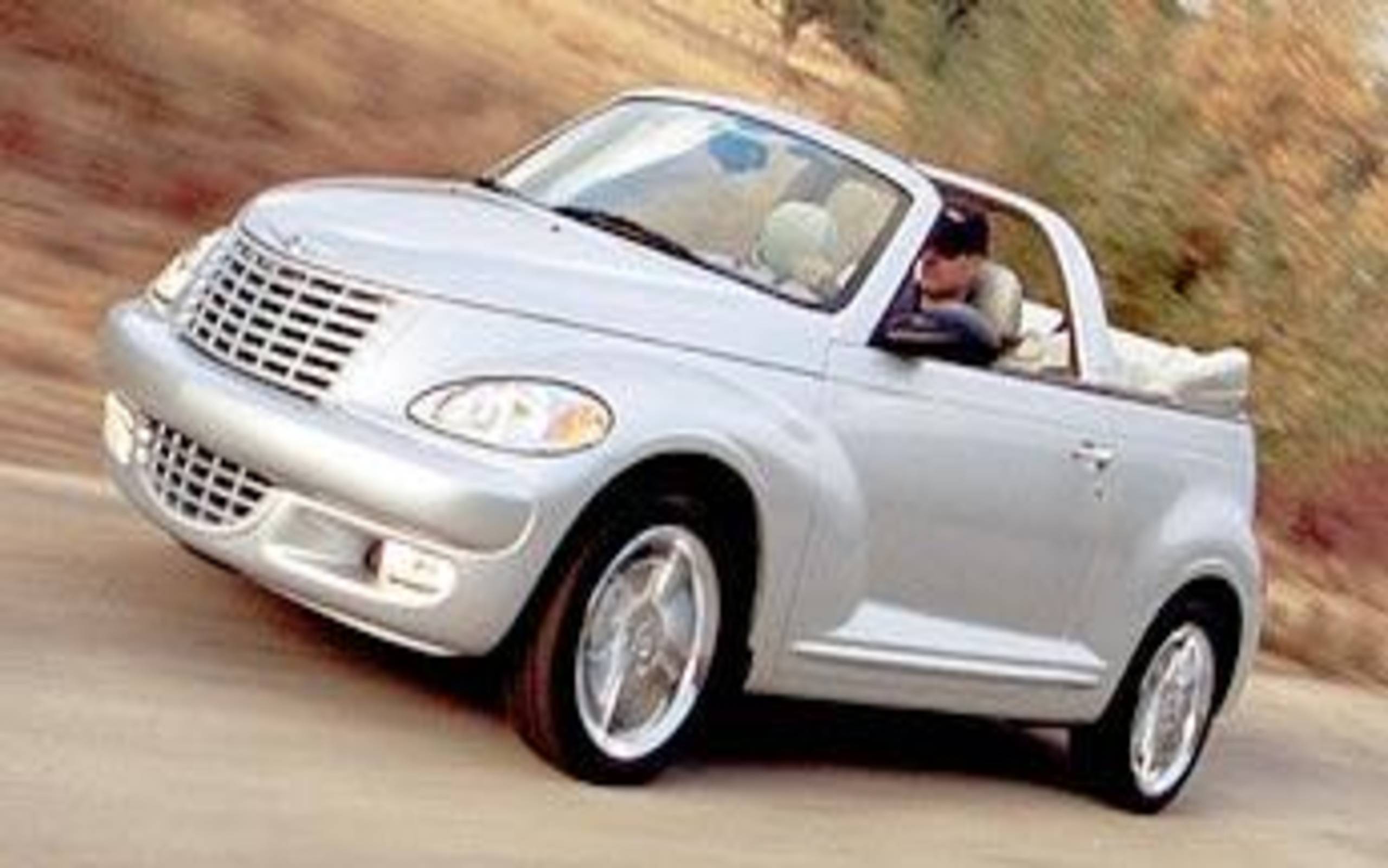 2560x1600 Chrysler PT Cruiser convertible: Spotlight shines on the topless PT Cruiser
