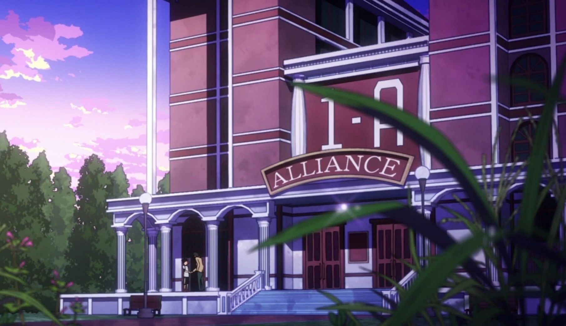 1809x1041 My Shifting Script To The BNHA MHA Universe. Ua High School, Mha Dorm Building, Ua Dorms Background