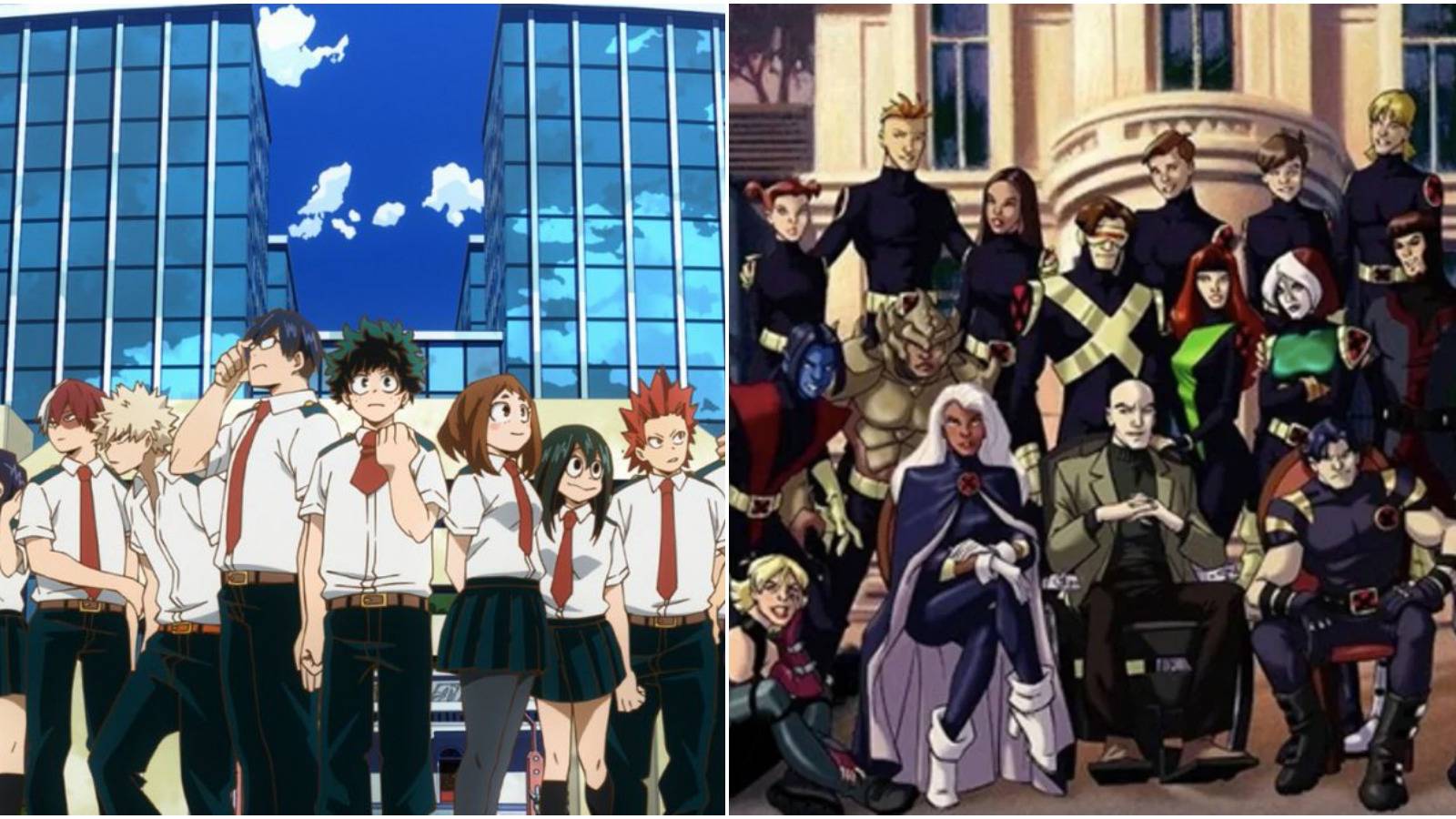 1600x900 Which School Ranks Higher: My Hero Academia's U.A. High School vs. Xavier's School For Gifted Youngsters