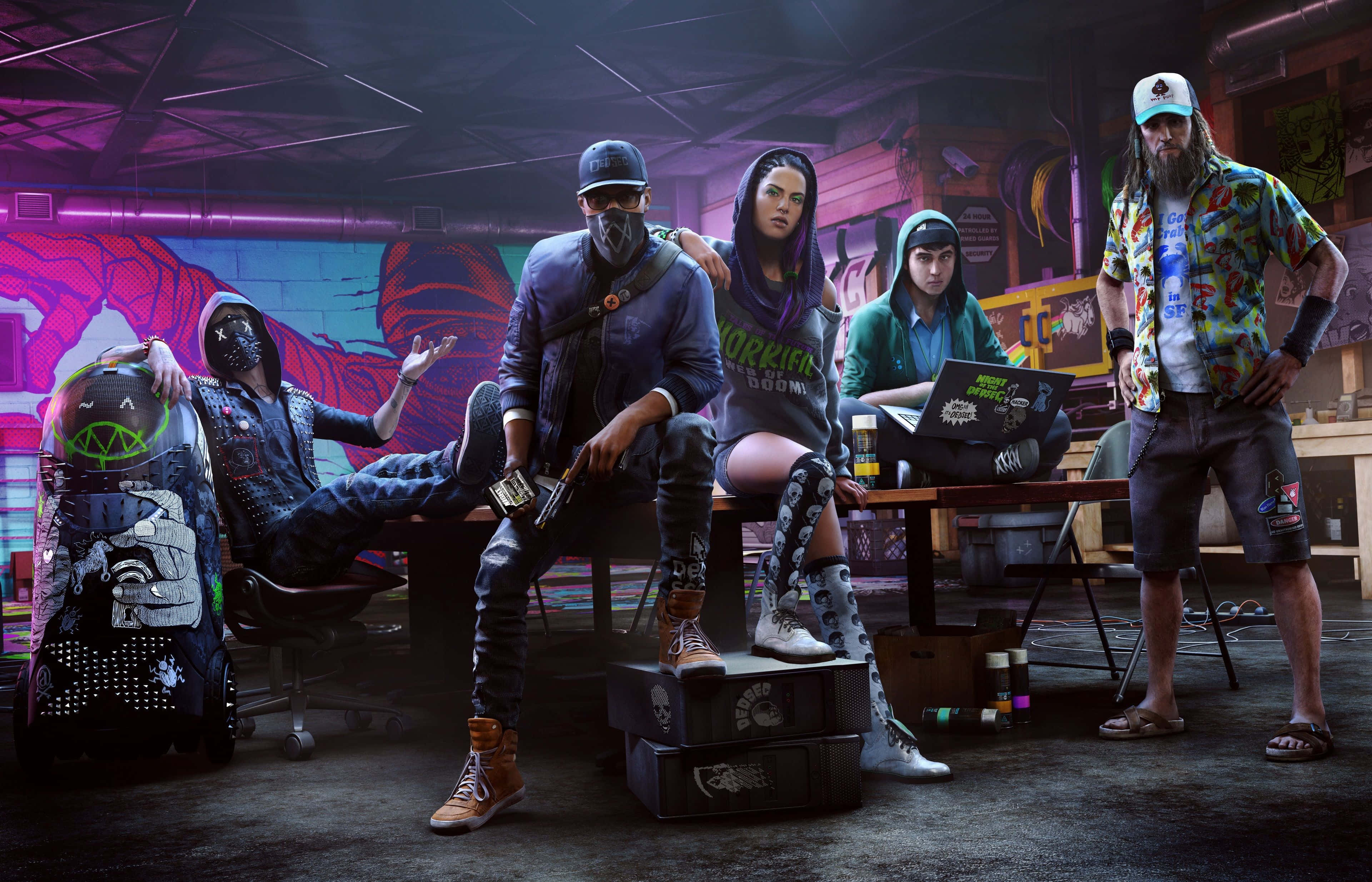 3840x2469 Download “Exploring San Francisco in Watch Dogs 2 4K” Wallpaper