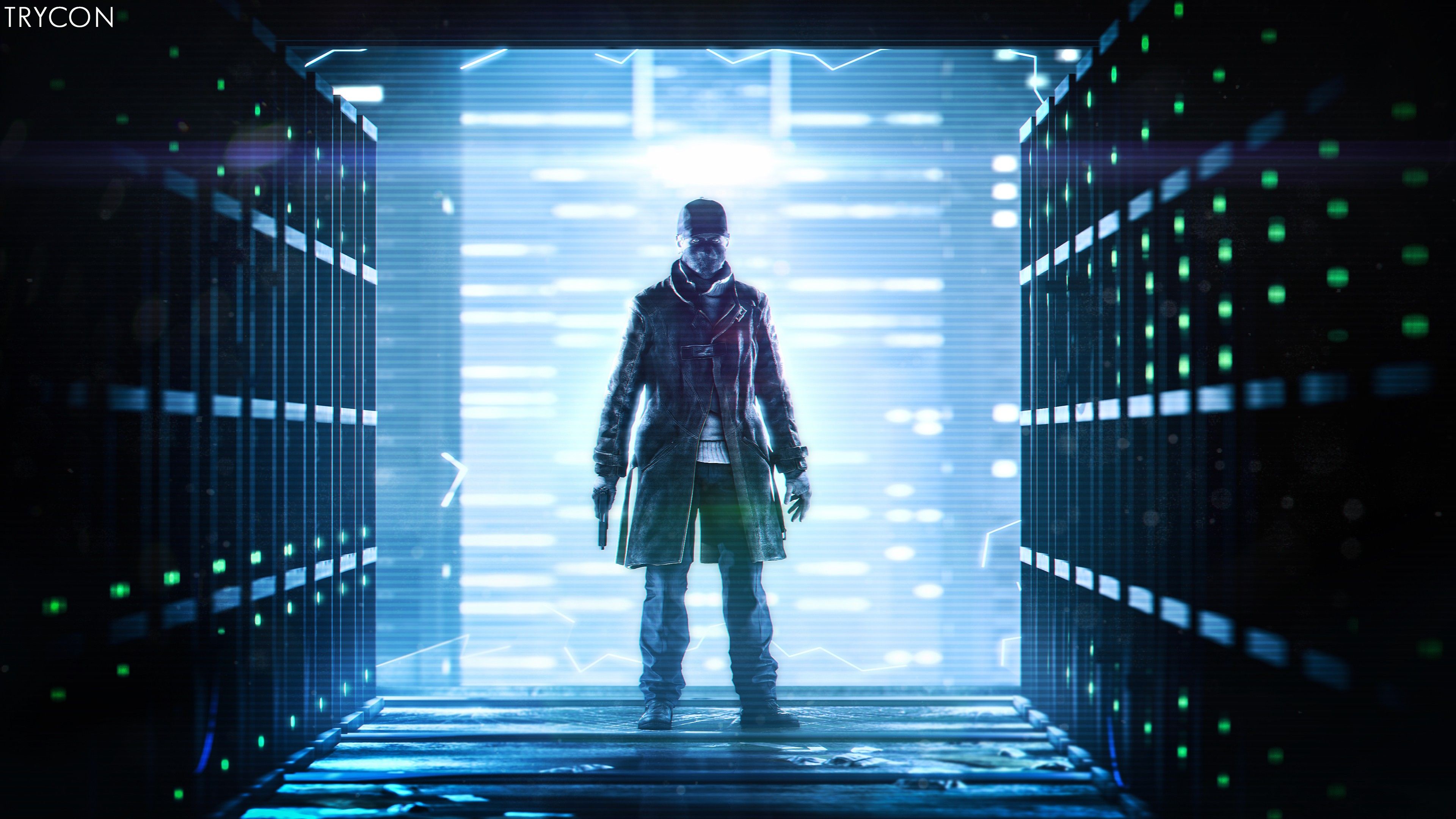 3840x2160 Aiden Pearce in Watch Dogs 4K Wallpaper