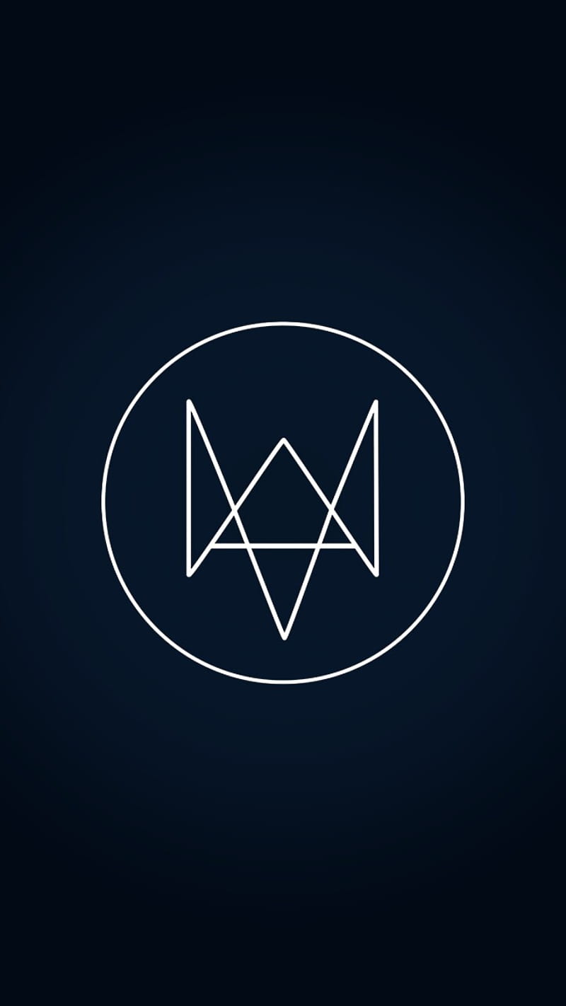 800x1422 HD watch dogs 2 logo wallpaper