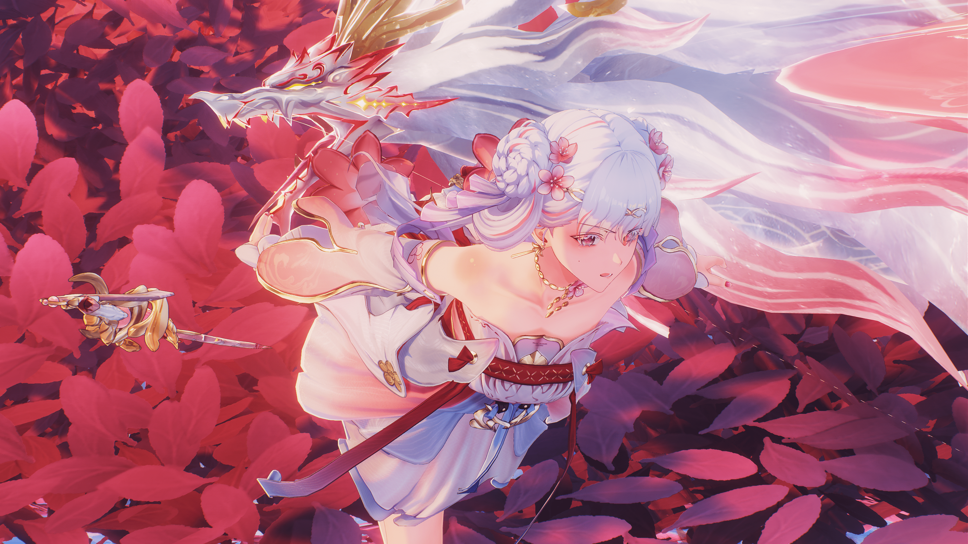 3840x2160 Carlotta and Jinhsi have some of the most beautiful effects in this game