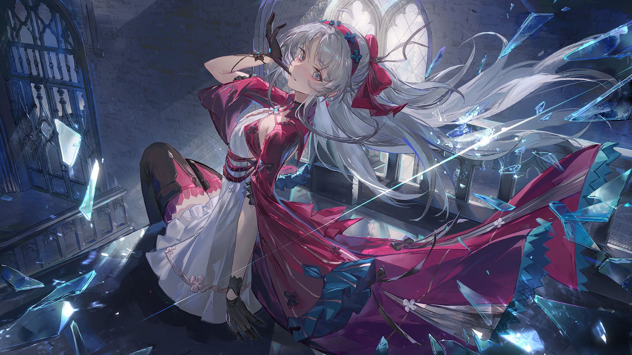 2100x1181 Carlotta Montelli Waves Anime Image Board