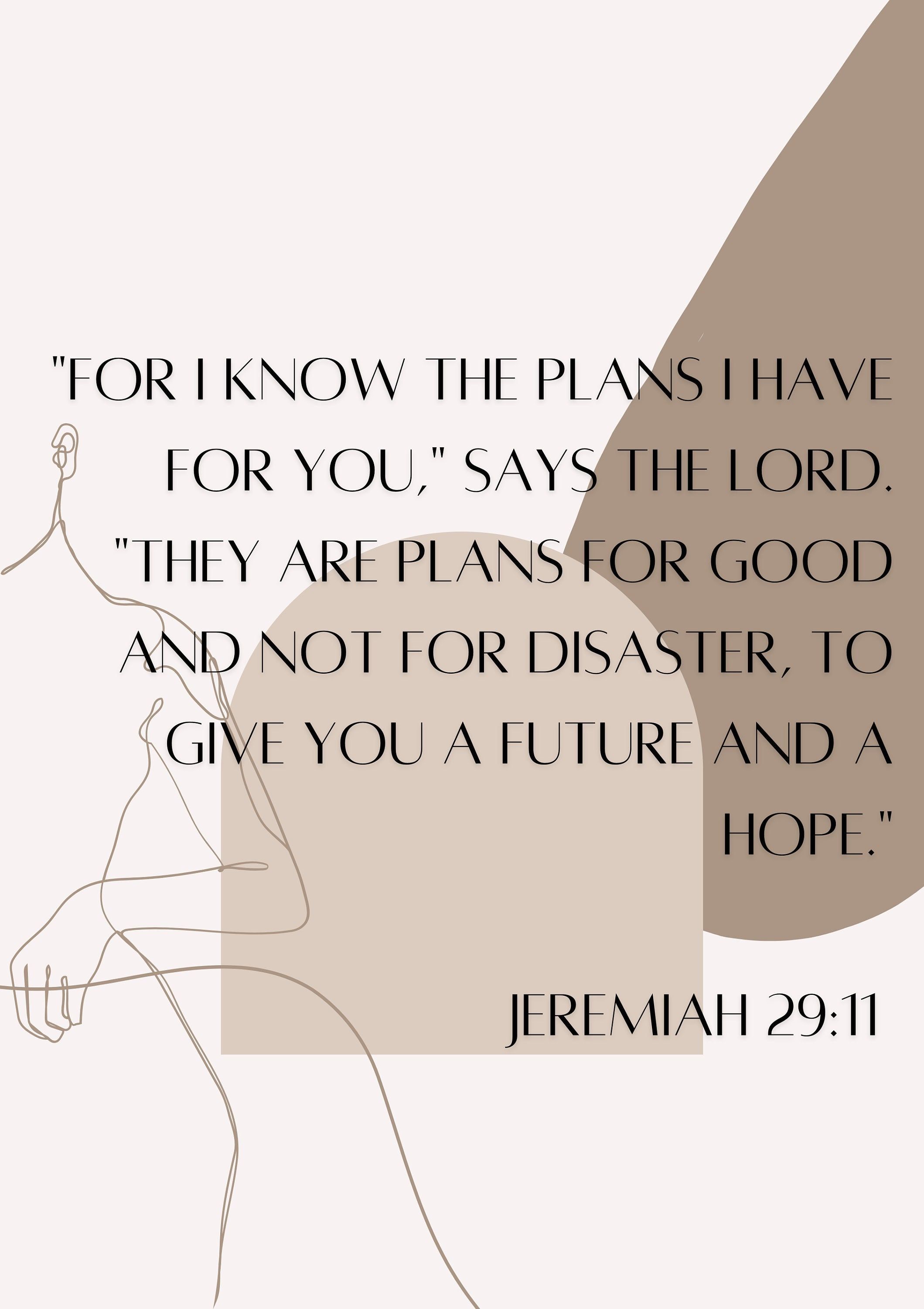 2119x3000 Bible Verse Wall Art, Bible Quote, Jeremiah 29: Instant Download, Bible Wallpaper, Christian Sign