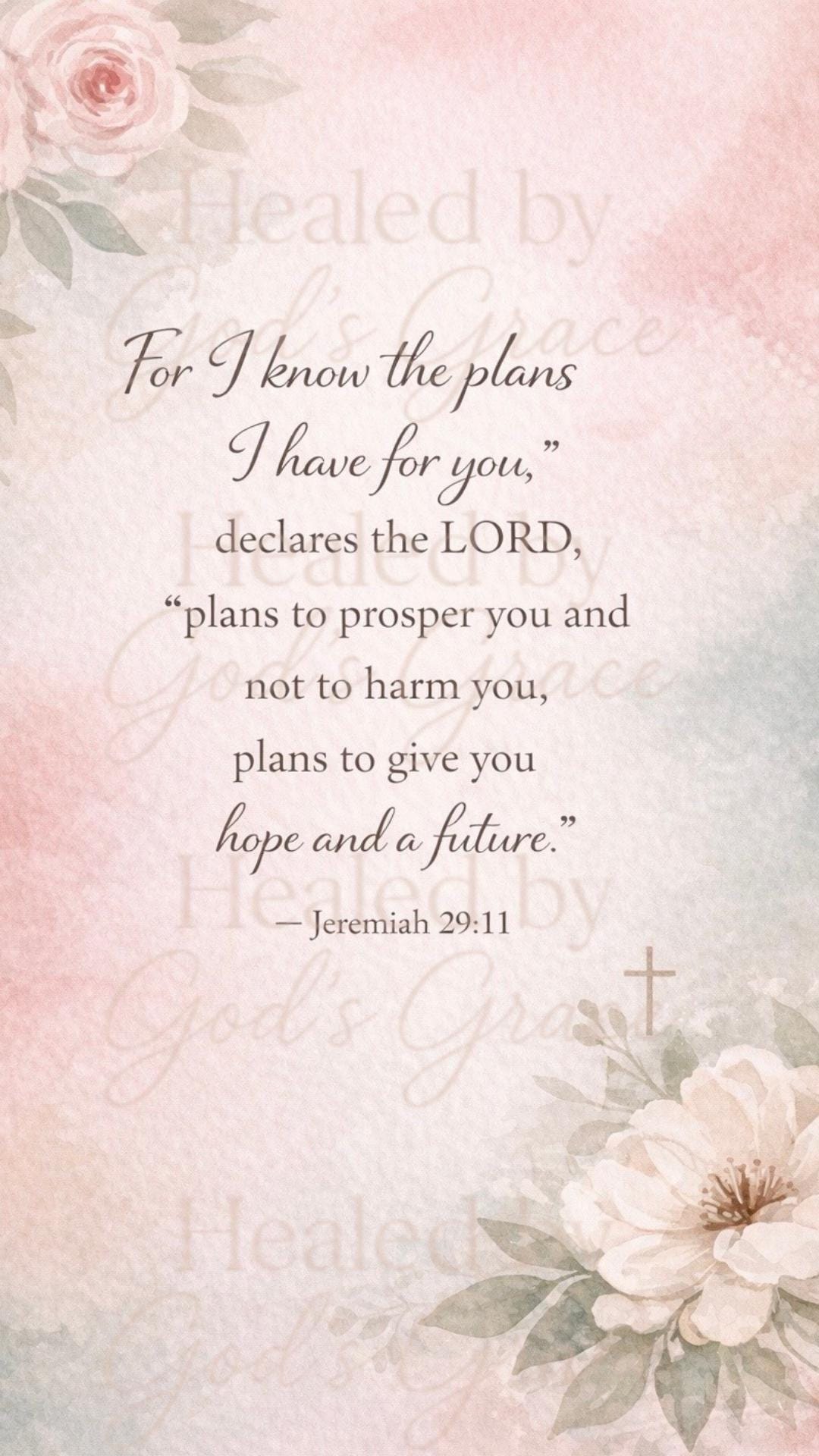 1080x1920 Jeremiah 29 11 Wallpaper Phone