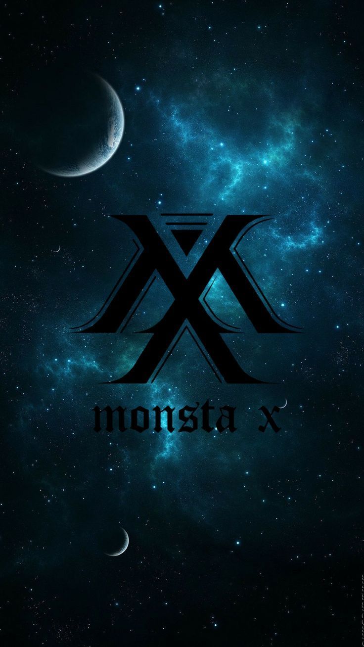 736x1308 Monsta X Logo Wallpaper