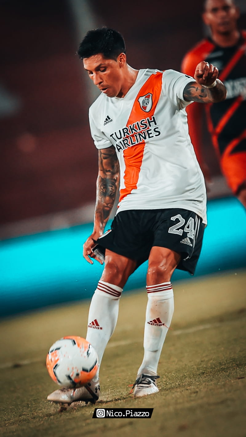 800x1422 Enzo Perez, argentina, football, football, river, river plate, HD phone wallpaper