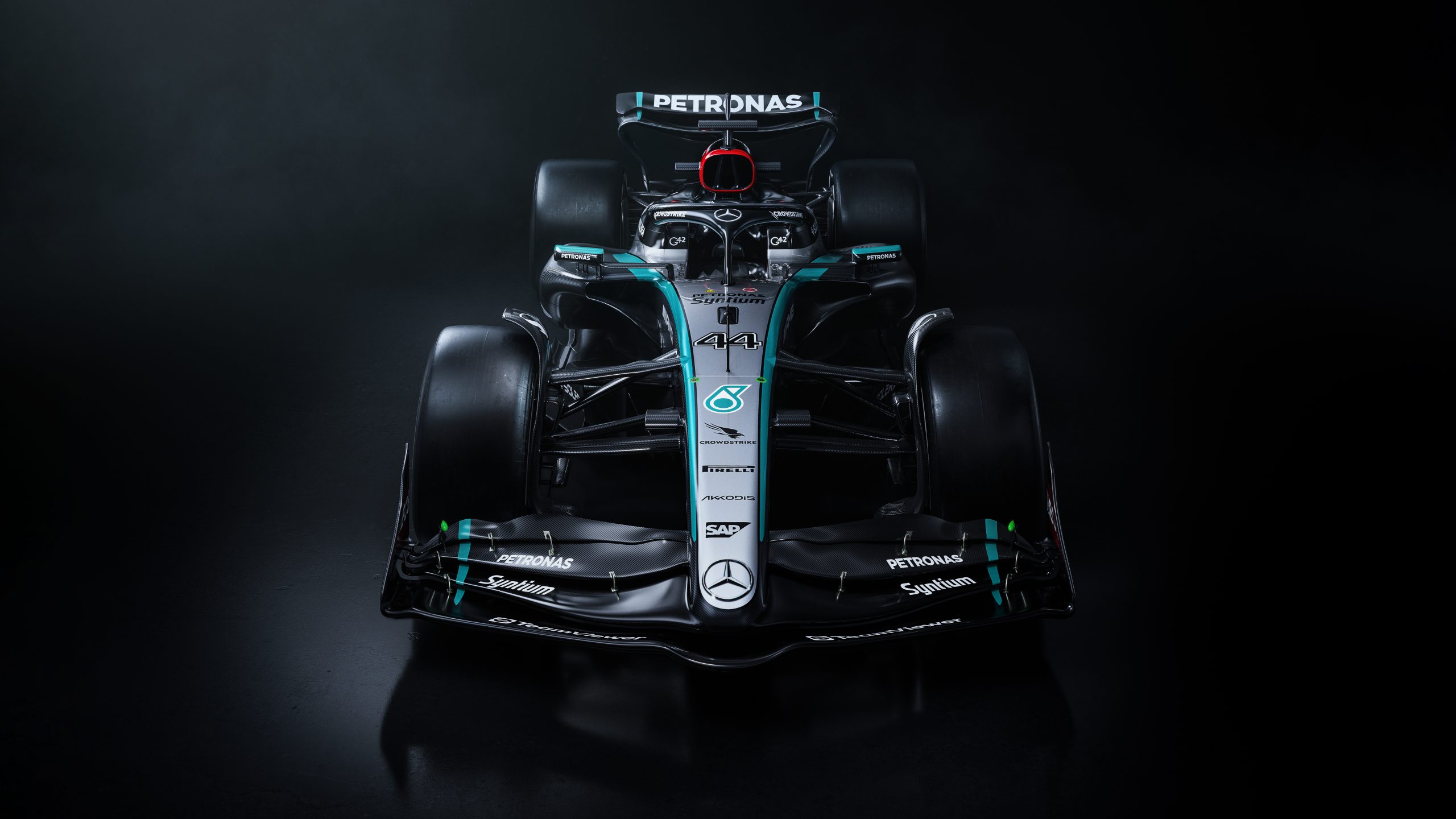 2560x1440 Mercedes W15 F1 Car Launch Photo