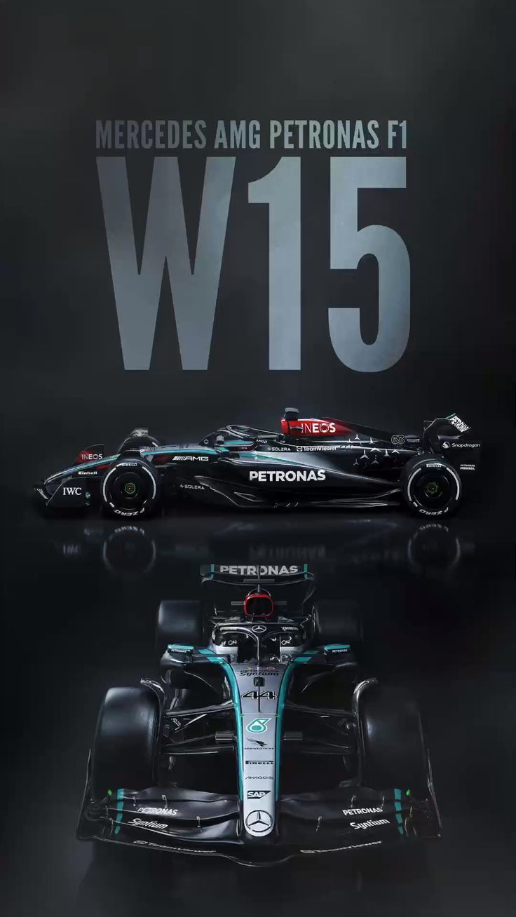 736x1308 Mercedes AMG Petronas F1 W15