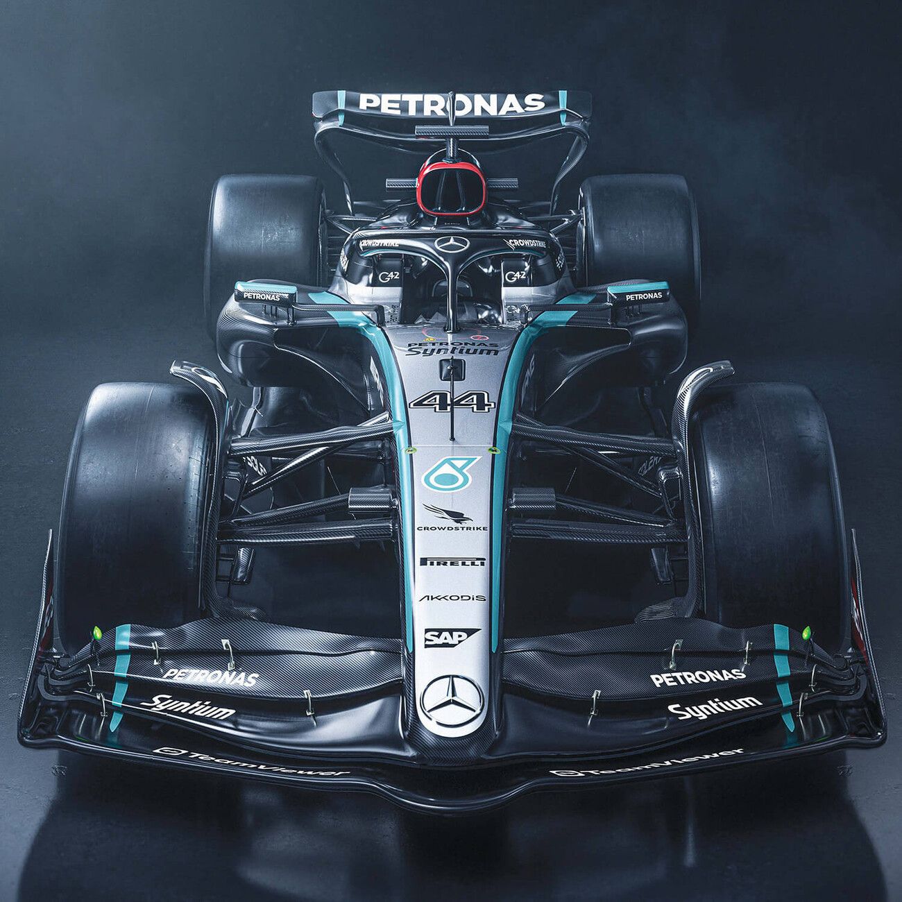 1300x1300 Art Print Mercedes AMG Petronas F1 Team
