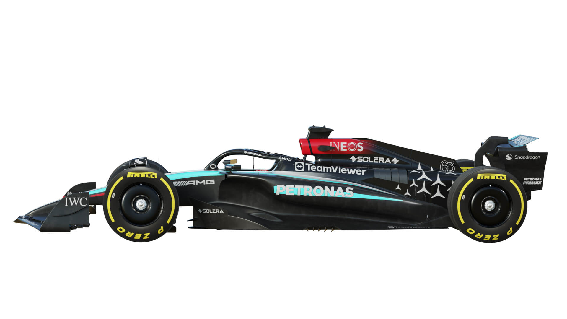 1920x1080 F1 Mercedes W15 2024