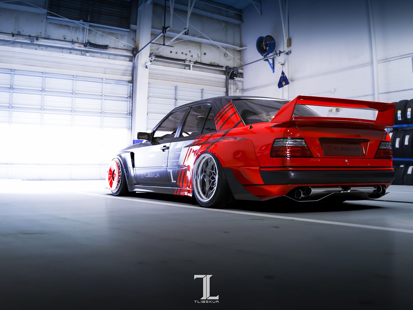 1400x1050 Mercedes Benz W124 - Behance