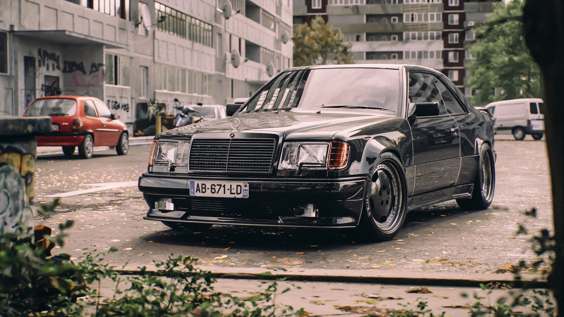 1920x1080 Mercedes 300CE 6.0 AMG Hammer