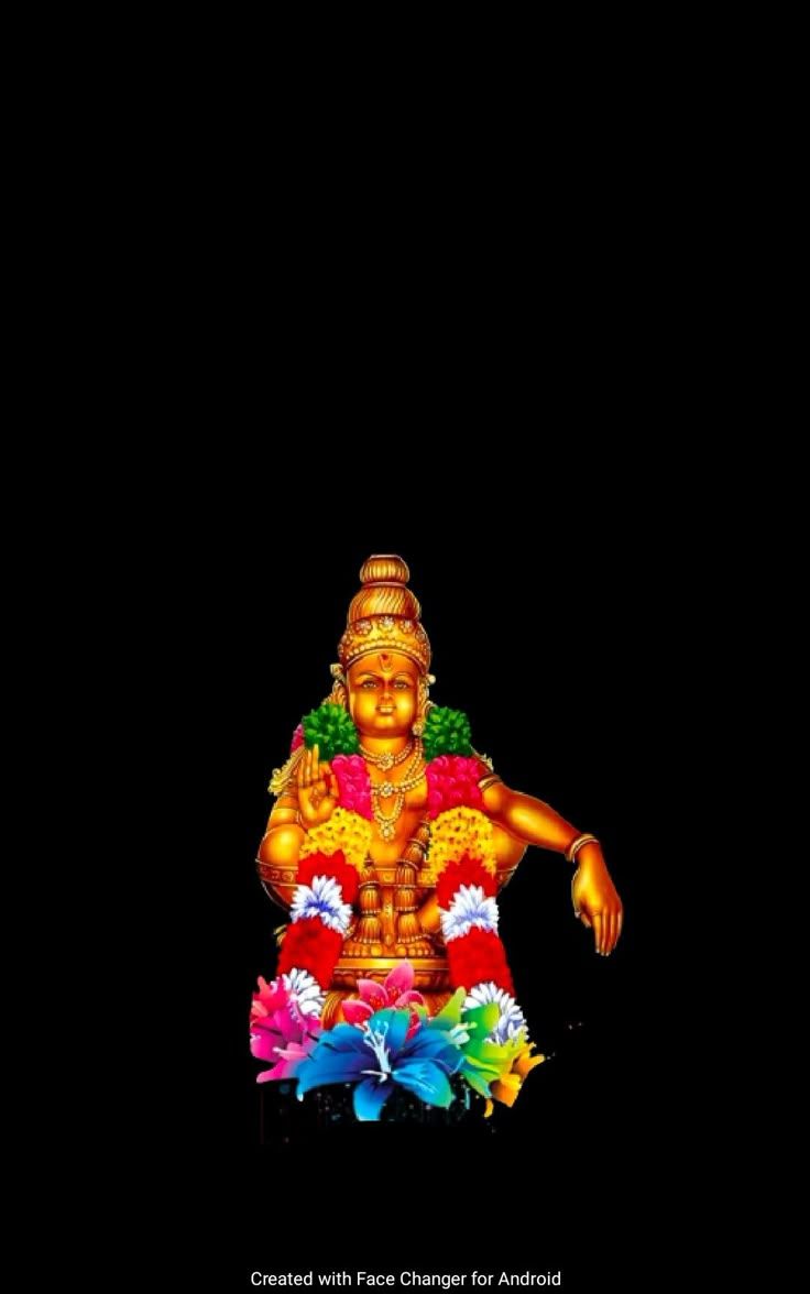 736x1176 Ayyappan black background. Ayappan wallpaper HD 4k, Ayyappan HD image new, Buddha