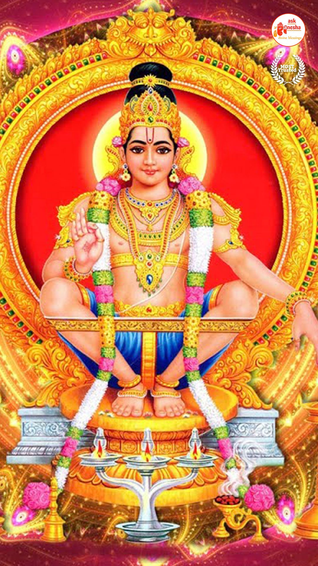 1080x1920 Ayyappan 4k Wallpaper
