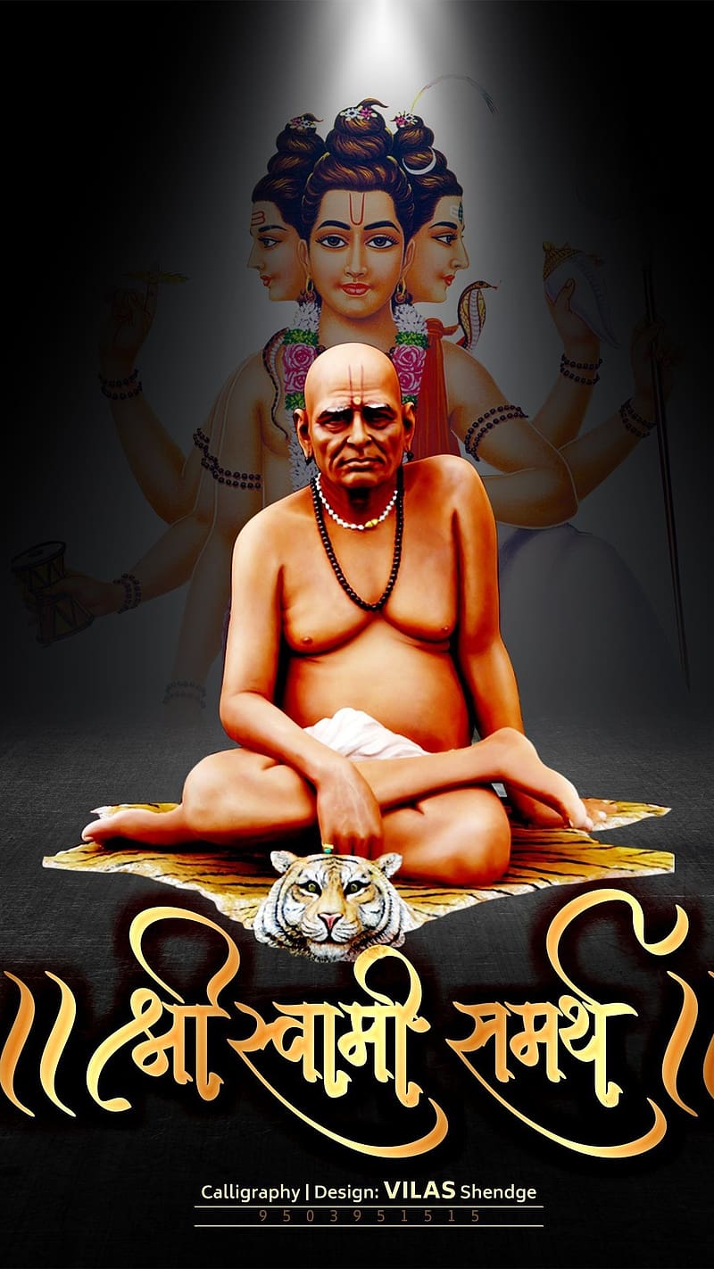 800x1422 Swami Samarth, Dutta Digambara, HD phone wallpaper