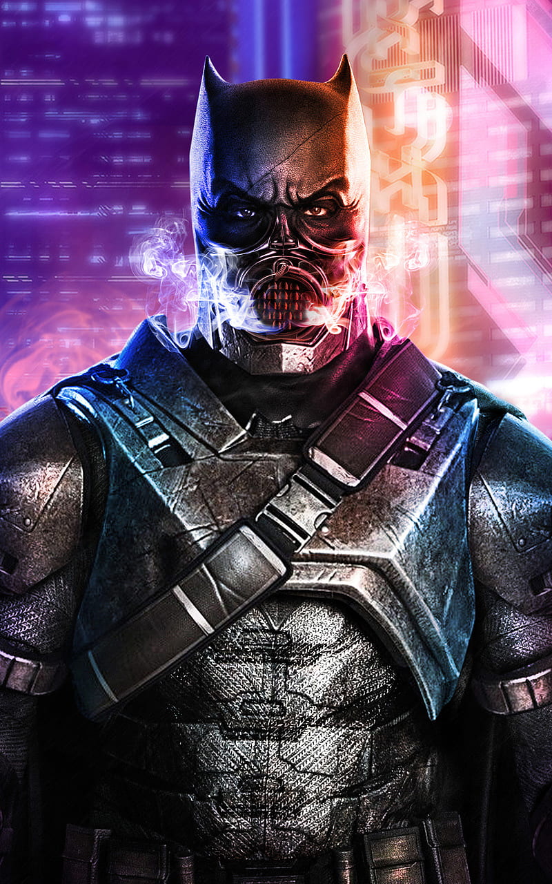 800x1280 Cyberpunk Batman, batman, dark knight, HD phone wallpaper