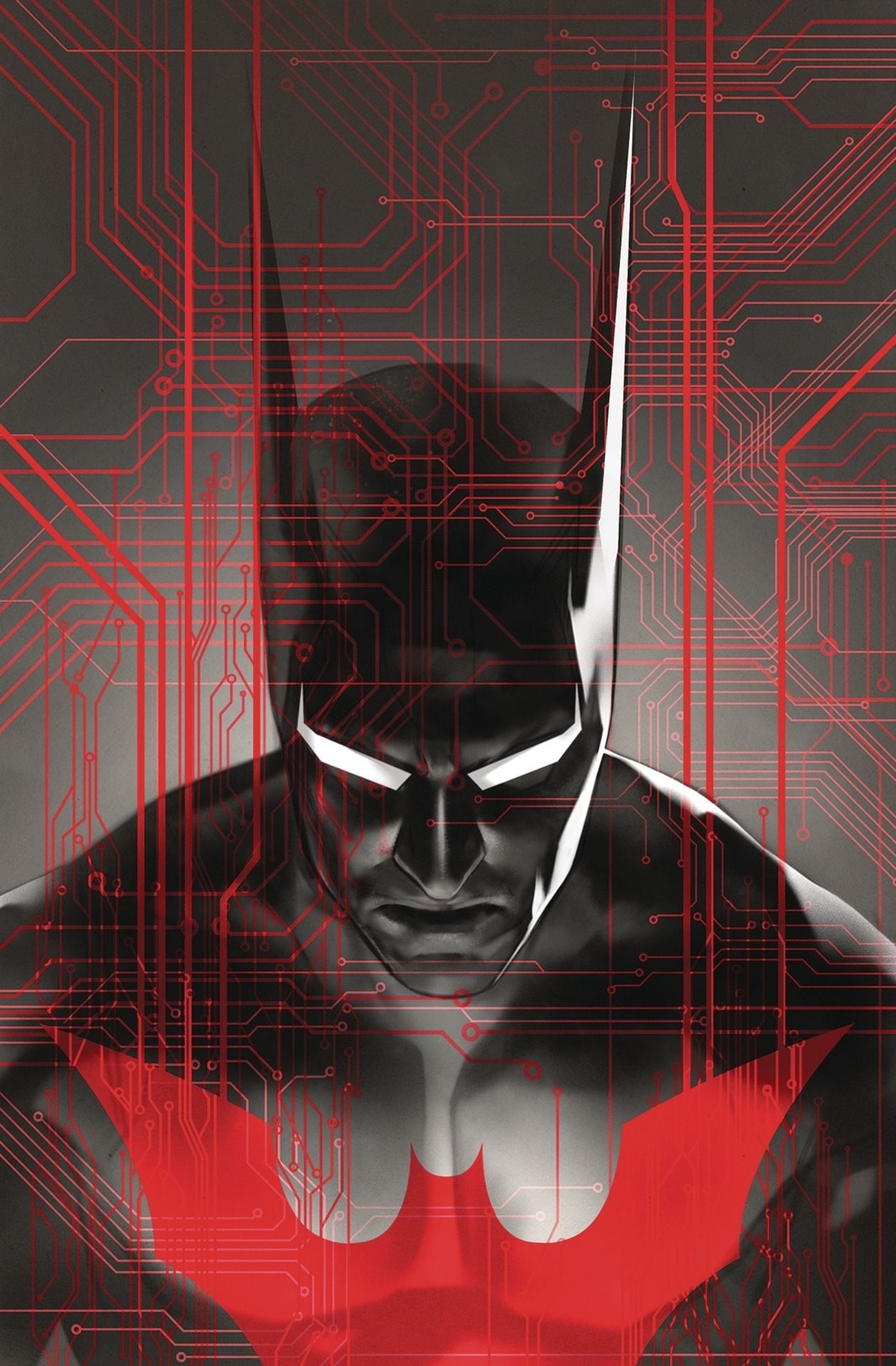 1260x1920 Batman Beyond Runs a Gauntlet of Edgerunners (Cyberpunk)