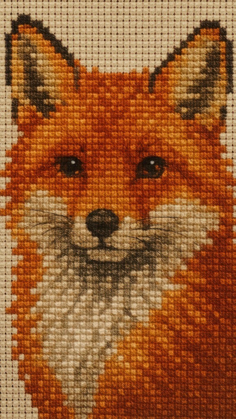 800x1422 Cross Fox Image Wallpaper