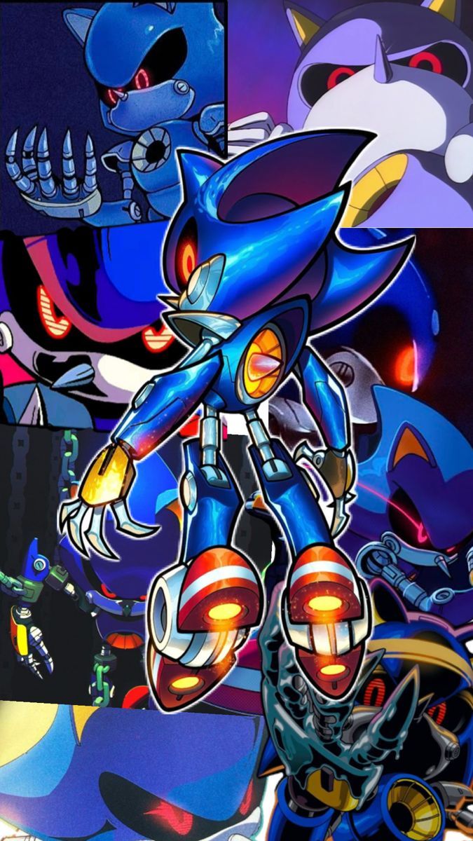 675x1200 Shadow the hedgehog wallpaper aesthetic. Super neo metal sonic wallpaper, Nintendo sega, Classic sonic