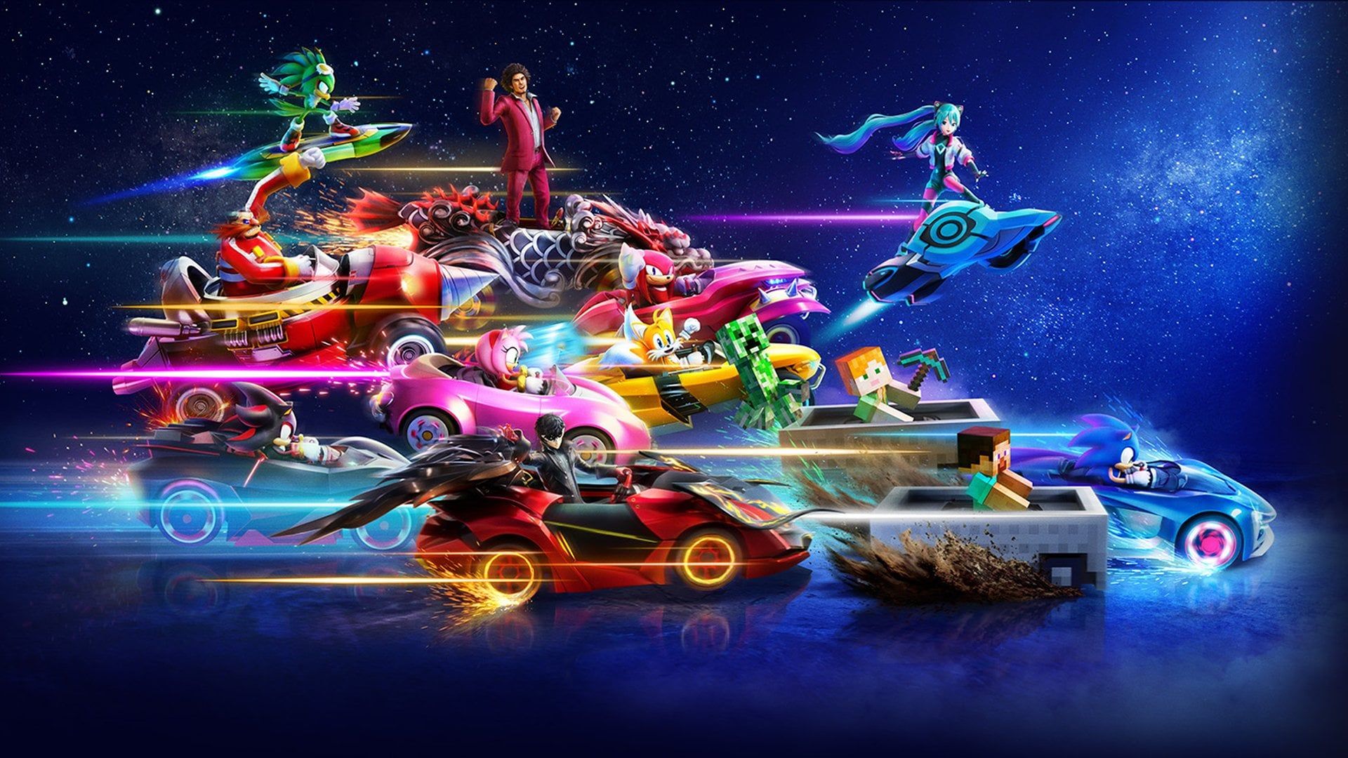 1920x1080 SEGA Drops Donpa Factory Anthem for Sonic Racing: CrossWorlds. Nintendo Switch News