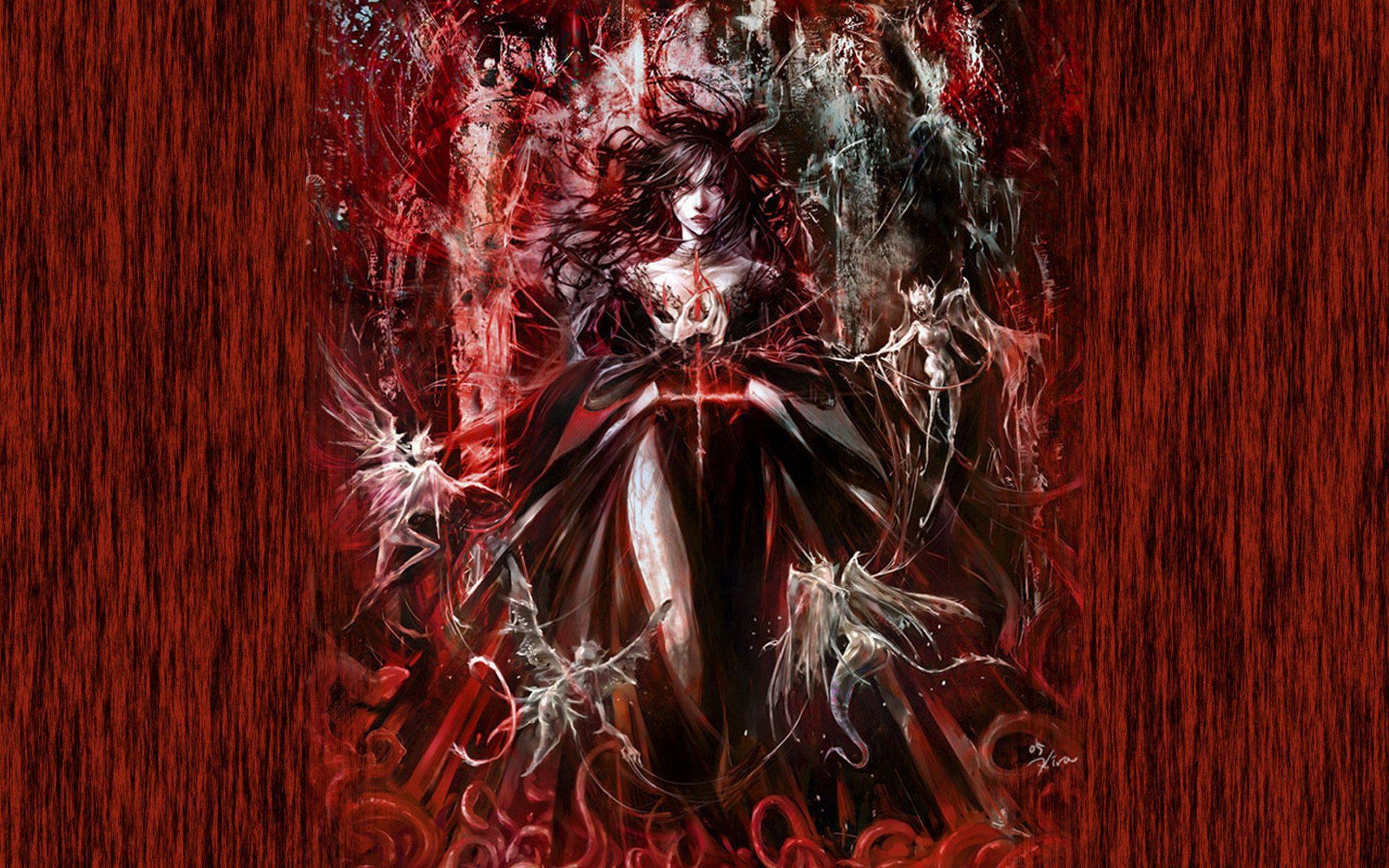 1920x1200 Enchanted Demon Realm HD Wallpaperx1200