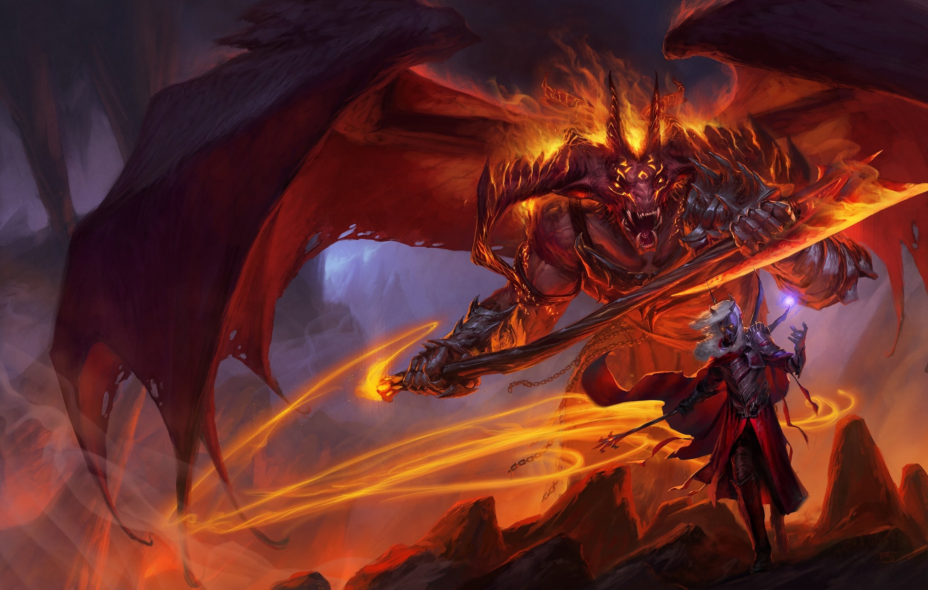 3000x1909 sword coast legends, monster, demon Wallpaper, HD Games 4K Wallpaper, Image and Background