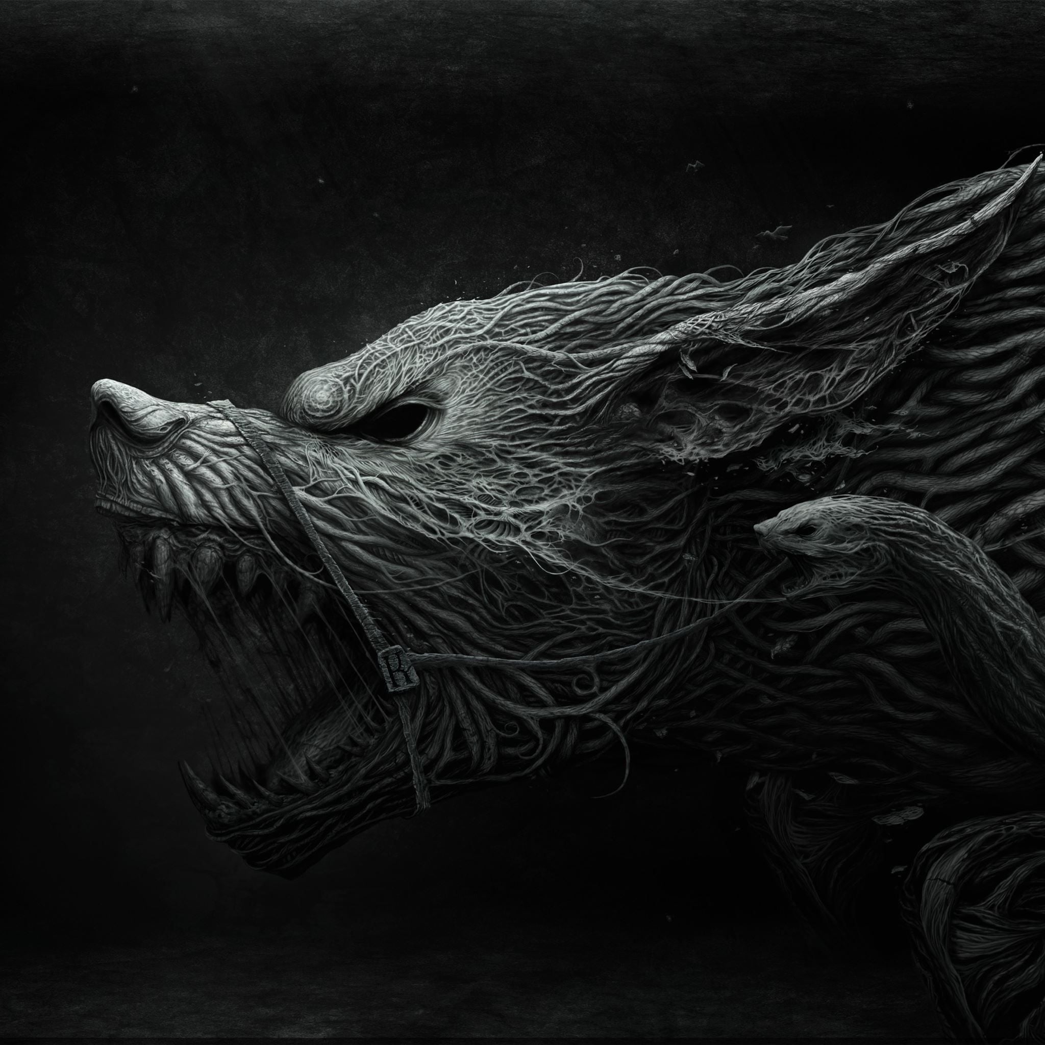 2048x2048 Demon iPad Air Wallpaper Free Download