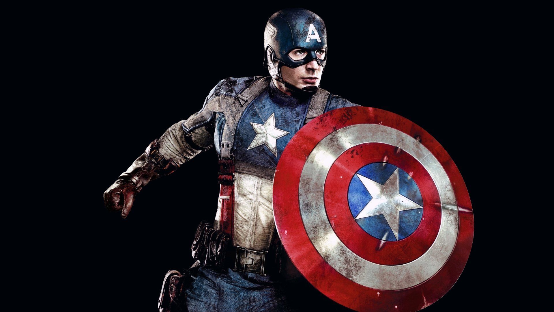 1920x1080 Captain America: The First Avenger HD Wallpaper Featuring Chris Evans as Steve Rogersx2042