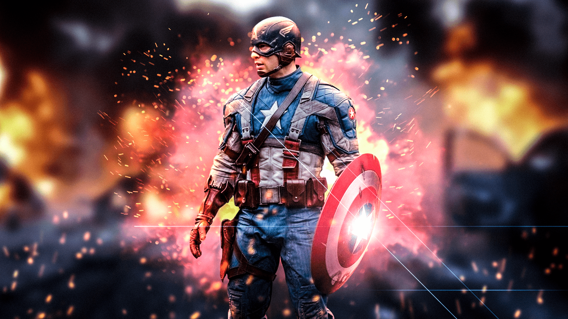 1920x1080 Captain America HD Wallpaper