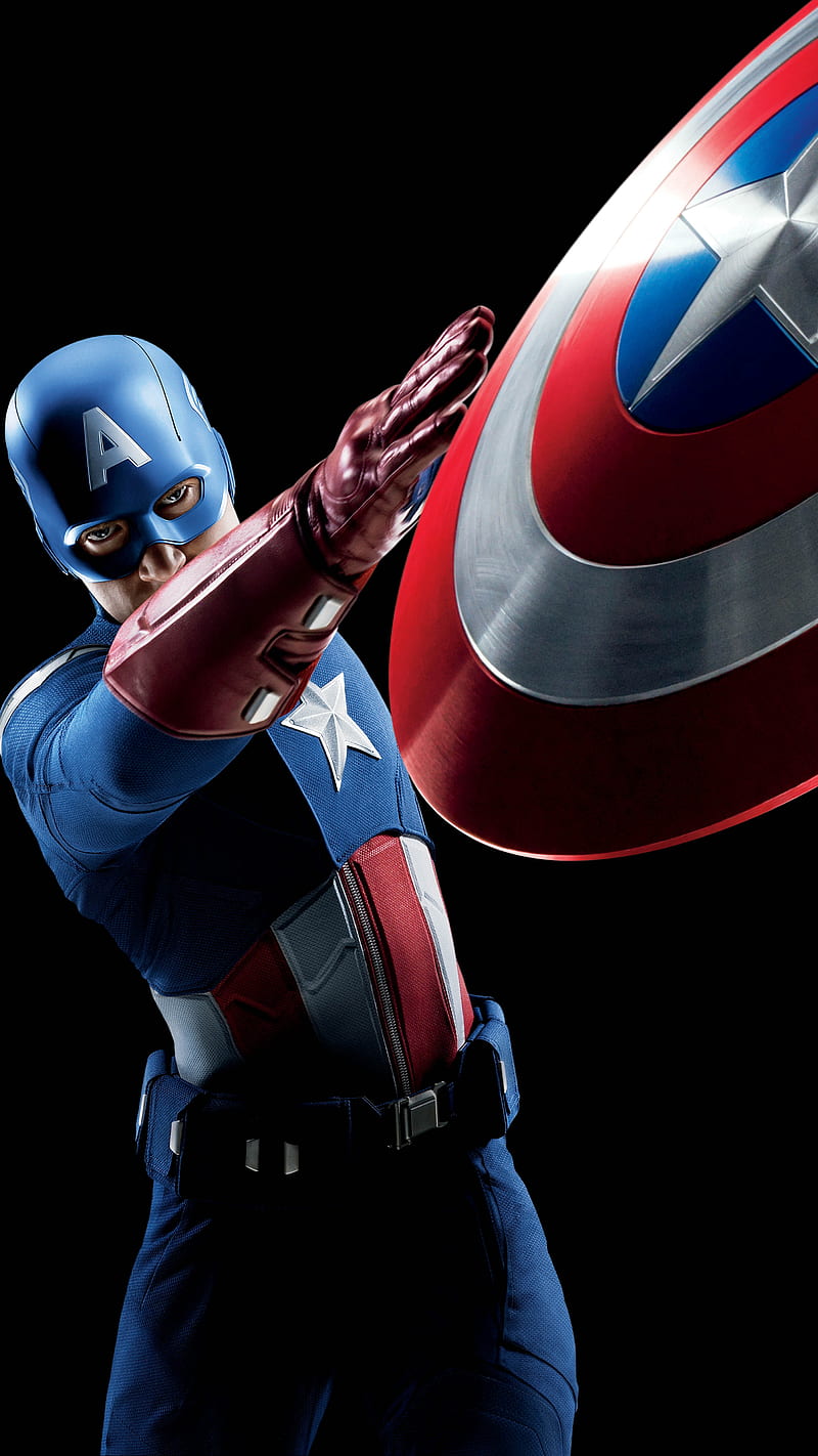 800x1422 Captain America, avengers, marvel, movie, steve rogers, HD phone wallpaper