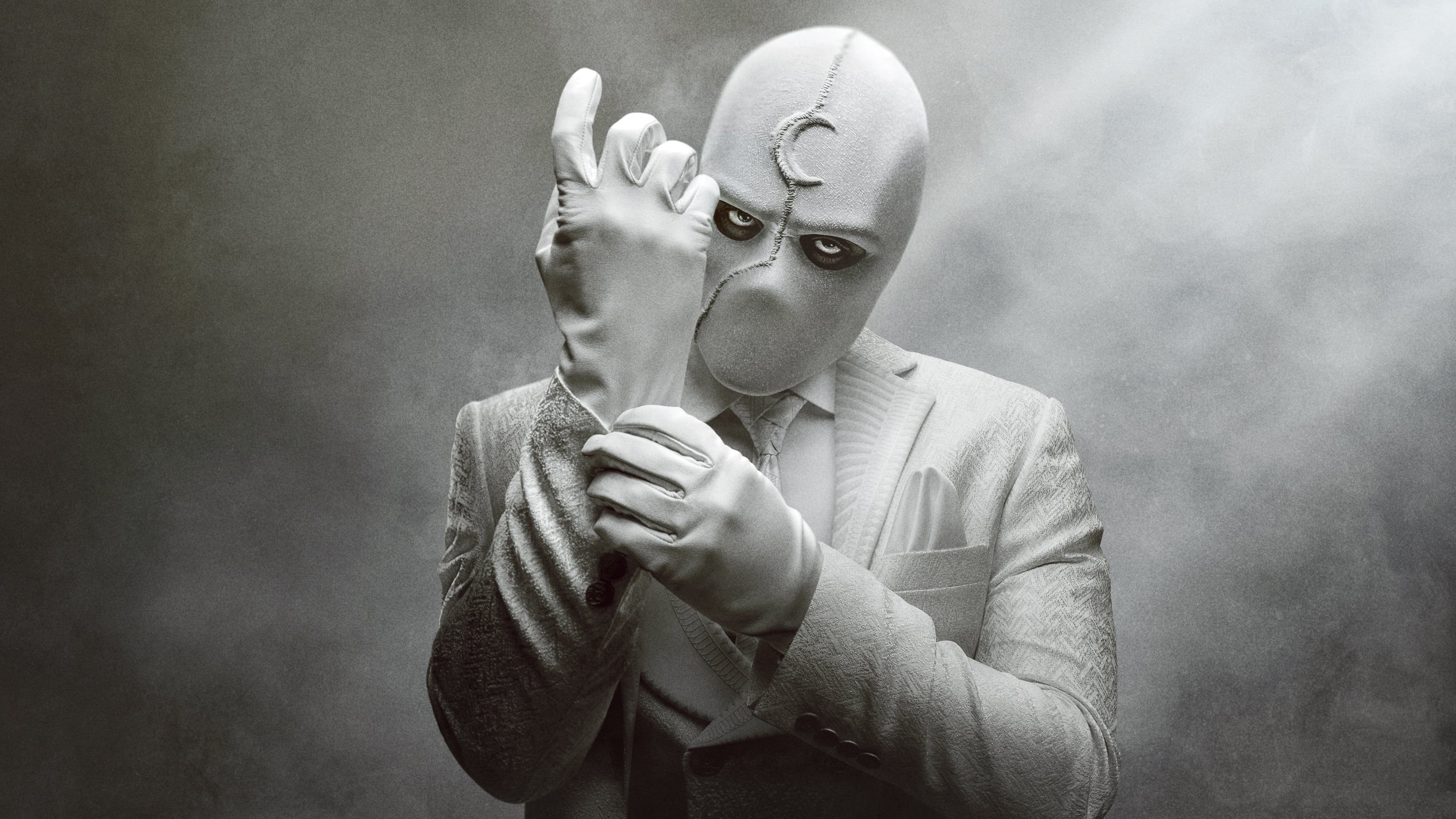 3840x2160 Moon Knight Suit Wallpaper