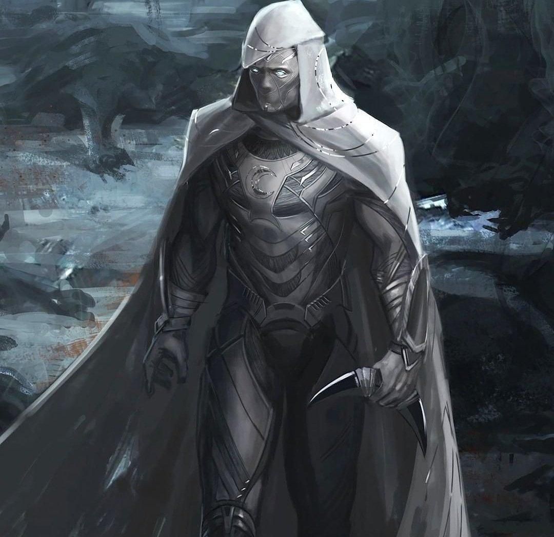 1080x1048 I love the armored Moon Knight in this concept art. I almost hope they go for an armored version of the suit for Jake Lockley