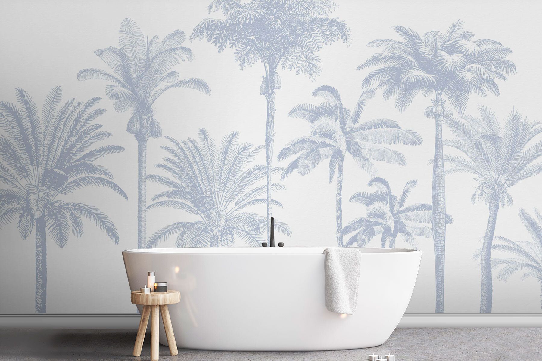 1800x1200 Wall mural Group of palm trees, Nature Wall Murals, Popular Wall Murals, w08111v4