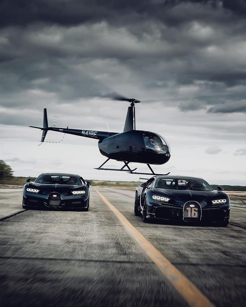 800x1000 Bugatti, cars, helicopter, race, race car, supercars, aircraft, exotic, supercar, HD phone wallpaper