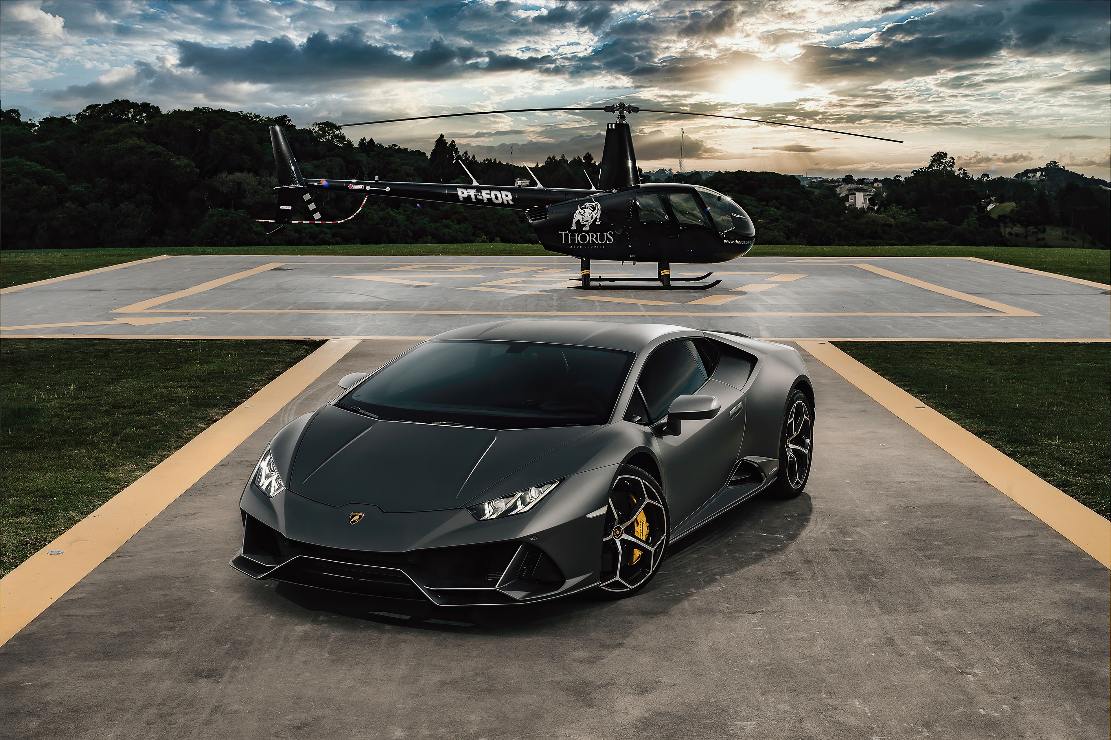 3840x2559 Lamborghini Huracan Evo Helicopter Wallpaper, HD Cars Wallpaper, 4k Wallpaper, Image, Background, Photos and Picture