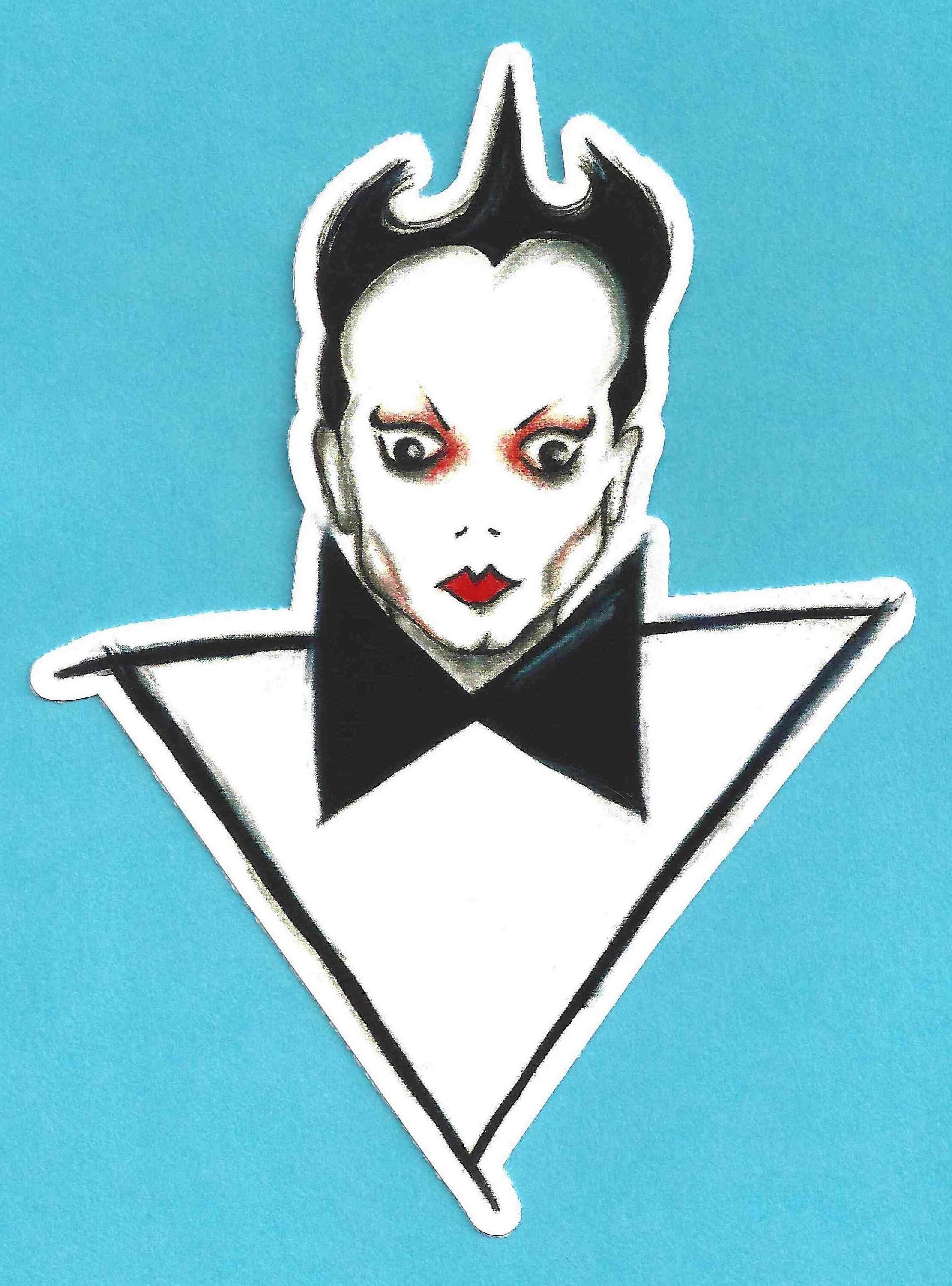 2222x3000 Klaus Nomi Sticker