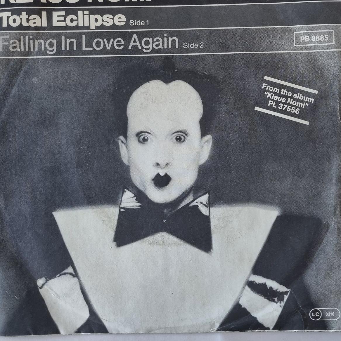 1167x1168 Klaus Nomi Eclipse 7'' Vinyl Germany
