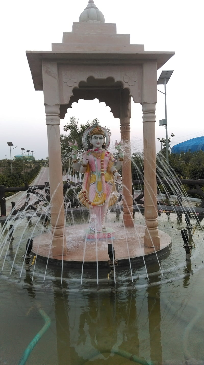 800x1427 Sarshwti khodal dham, amitbhuva, radhe, HD phone wallpaper