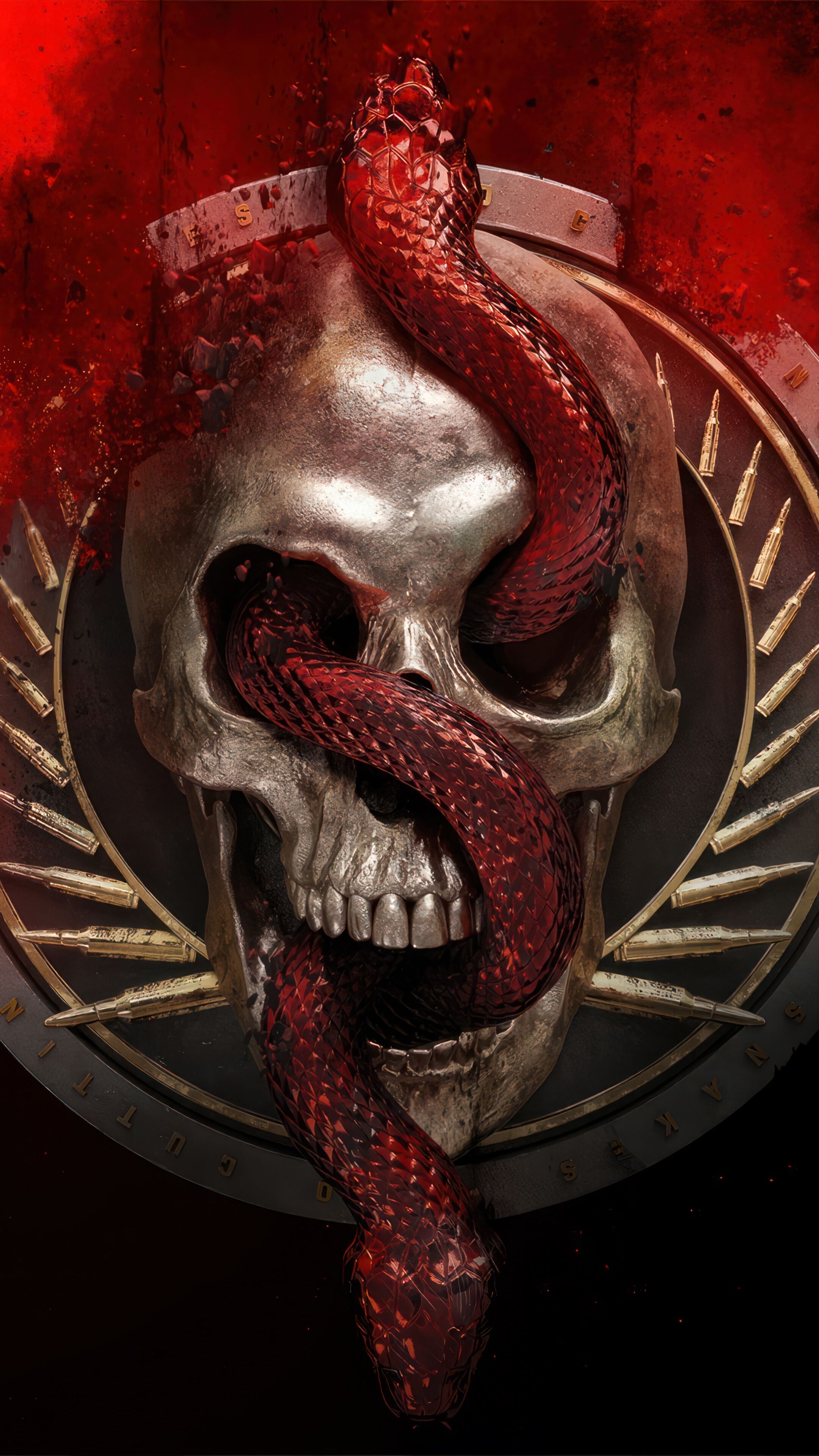 2160x3840 4k Call Of Duty Skull Wallpaper