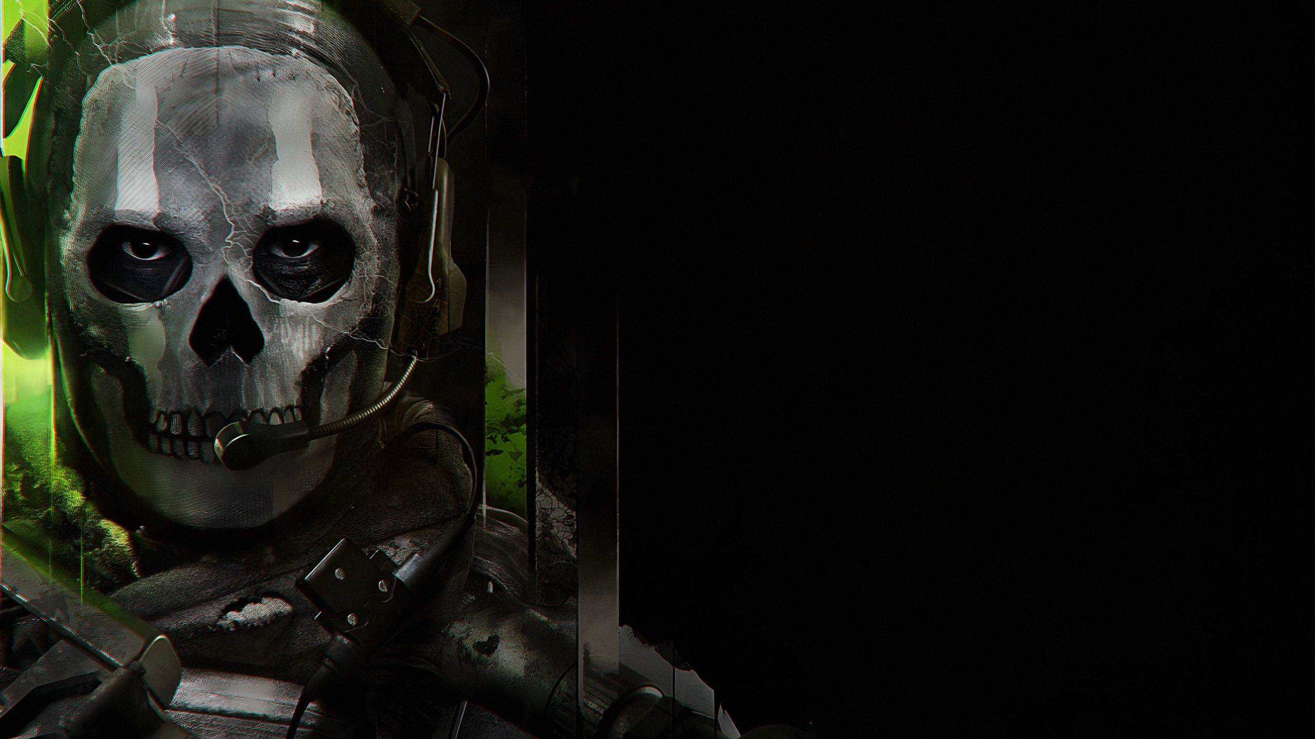 2560x1440 Ghost Wallpaper 4K, Call of Duty: Modern Warfare 2