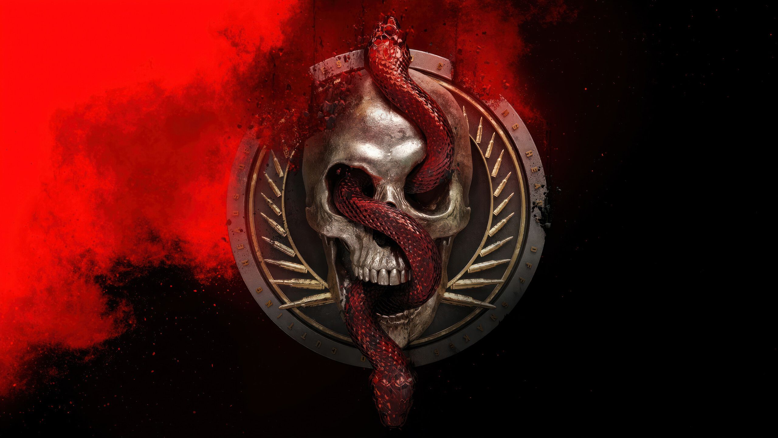 2560x1440 Call of Duty: Modern Warfare 3 Skull Snake Logo Wallpaper 4K HD PC m